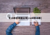 王小彬区块链公司[cvnt王小彬]